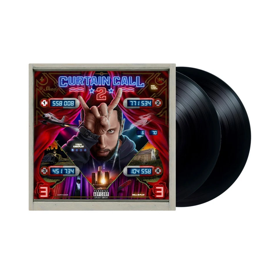 Eminem Curtain Call 2 180g 2LP Vinyl Gatefold 2022 Shady Records - Image 1 of 1