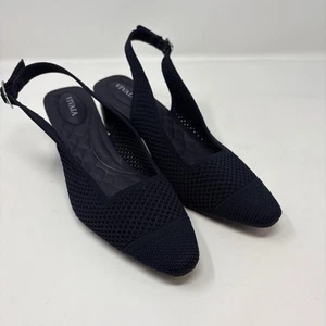 Damen Vivaia Slingback Strick Heels blau Größe 37 / Größe 6,5 spitz zulaufend - Bild 1 von 7