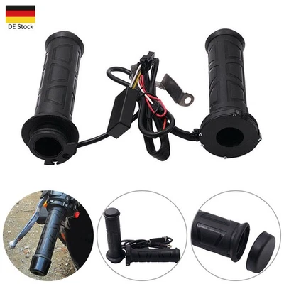 Motorrad Heizgriffe 12V 22mm Motorradlenker Elektrischer Heizgriff Griffheizung - Bild 1 von 4