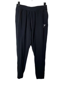 Gymshark Men's Black Joggers Pants Size MED Athletic Workout Sports - Picture 1 of 2