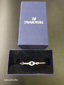 Brazalete Swarovski Symbolica Mal de Ojo, Azul, Acabado Metal Mixto 5171991 - Imagen 1 de 2