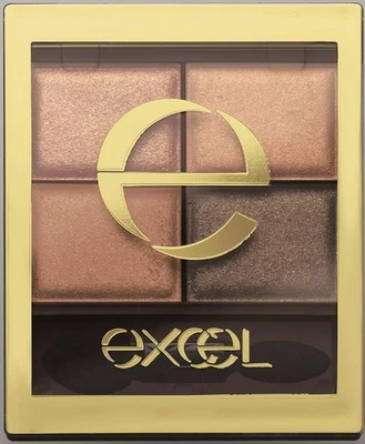 NOEVIR excel Real Close Shadow Palette Matte Nuance Glossy SR01 Beige Brown JP - Image 1 of 3