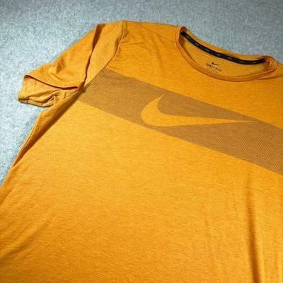 Nike Dri-FIT T Shirt Mens XXLT XXL Tall Orange Athletic Performance Shirt Gym - Image 1 of 4
