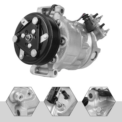 A/C Compressor For 2010-2016 Range Rover 5.0L / Jaguar 5.0L - OE# C2D45382 - Image 1 of 4