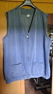 Damen-Jeans-Weste Blau Gr.48 - Bild 1 von 8