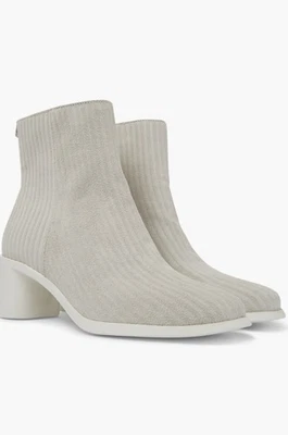 Camper Meda с белый ботинки ботинок размер 37 ЕС текстильной кожи 6,5 США 70-х стиль - Изображение 1 из 4