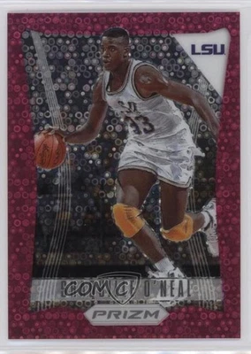 Selecciones del draft Panini Prizm 2021-22 Flashback círculos rosas/20 Shaquille O'Neal Salón de la fama Foto 1 de 2