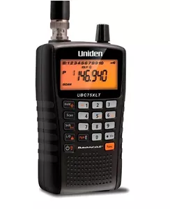 Radio Scanner UBC75XLT Uniden Bearcat Airband Marine 300 Channel with Close Call - Picture 1 of 2