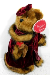 The Cherish Collection Nova Plush Brown Bear Faux Fur coat Christmas 2005 - Picture 1 of 9