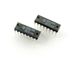 SN7475N [5pcs] Chiusura bistabile a 4 bit; 7475 IC Texas Instruments; DIP-16 - Foto 1 di 2