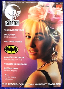 SPIRAL SCRATCH Magazine 1989 #8 Batman Madonna Anarchy in the UK Hardcore F2 - Picture 1 of 3