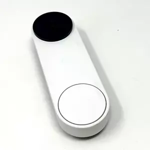 Google Nest GA02767-US Doorbell Wired (2nd Generation) - Snow DOORBELL ONLY - Picture 1 of 9