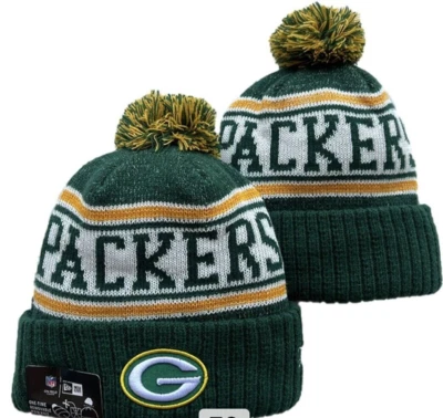 Gorro gorra Green Bay Packers verde New Era Pom adulto amor parsons favorito NFL Foto 1 de 4