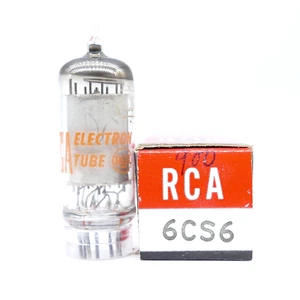 One Excellent RCA 6CS6 Tube NOS NIB Strong as Hell! GM[%]: 166 AMPLITREX - Picture 1 of 1