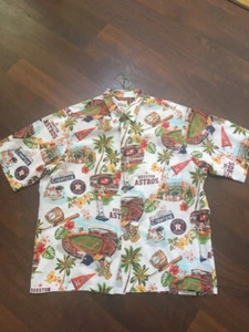 HOUSTON ASTROS HAWAIIAN SHIRT CLASSIC HOUSTON LEGACY REYN SPOONER SZ: XXL - Picture 1 of 7