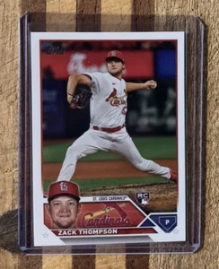 2023 Topps Series 1 ZACK THOMPSON Rookie Card RC 155/300 #34 - Cardinals - Bild 1 von 3