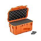 58 Portable Waterproof Dry Box Protective Case with Accuform Foam - Travel Sa...