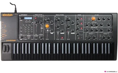 Studiologic Sledge  Black Edition Synthesizer Synth 61key Keyboard  ARMENS  - Image 1 of 3