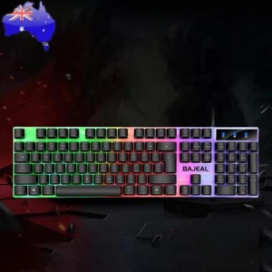 Backlit Keyboard 1.5m Cable Mechanical Keyboard for Computer Laptop for PC Gamer - Afbeelding 1 van 17