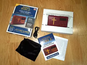 ELECTRONIC WONDER BIBLE KJV RECHARGEABLE NEW OPEN BOX - Picture 1 of 5