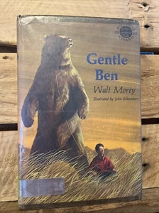Gentle Ben by Walt Morey (1969 Hardcover DJ, ex-library, 8th printing) - Picture 1 of 10