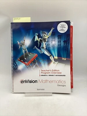 EnVision Mathematics Georgia Savvas Teacher’s Edition Program Overview Grade 8 7 - Image 1 of 4