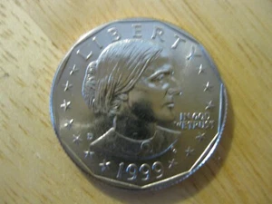 1999 D Susan B Anthony Dollar Gem++ ¡Bu! #60912 - Imagen 1 de 6