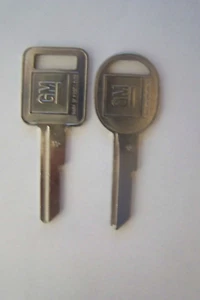 GM OEM key blanks A-B - Bild 1 von 1