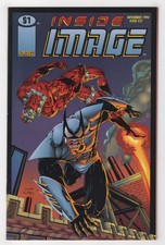 Inside Image #21 (Nov 1994, Image) Bound-In Poster [Flip-Book] Youngblood X