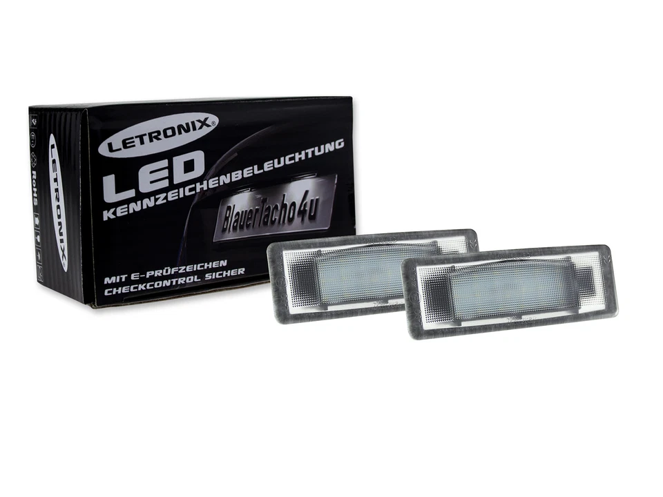 LETRONIX SMD LED Kennzeichenbeleuchtung HYUNDAI I40 Limousine 2012-2015