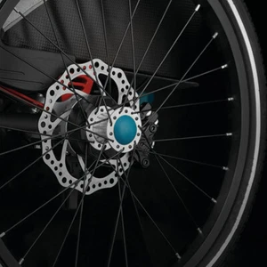 Juego de reequipamiento de frenos de disco para bicicleta Qeridoo 160 mm para todos los coches deportivos infantiles '20 - Imagen 1 de 1