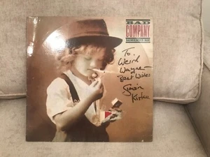 BKR/MS Bad Company Dangerous Age Signed LP Autograph Simon Kirke - Picture 1 of 5