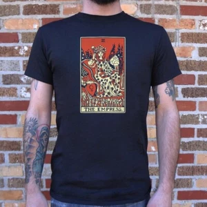 SOLO UNO! T-shirt EMPRESS TAROCCHI cotone presrunk - Foto 1 di 2