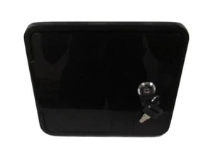 Fresh Water Inlet Hatch & Keys 16 X 19CM (Locking Filler Cap Boat Caravan Black) - Picture 1 of 1