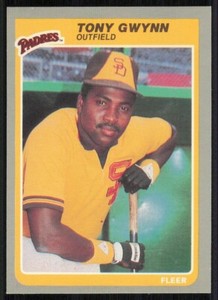 1985 Fleer #34 Tony Gwynn