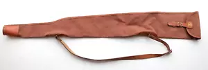 GOOD POINTER CANVAS & LEATHER GUN CASE shotgun slip sleeve bag brady - Picture 1 of 10