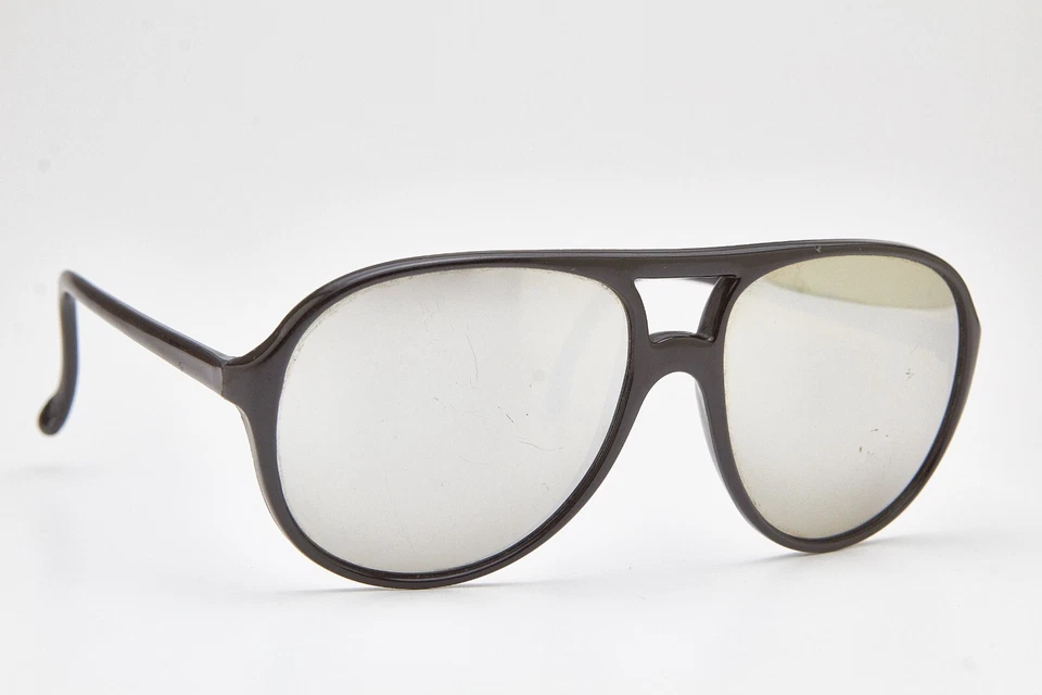 1980s vintage sunglasses BOLLE NYLON eyeglasses mirrorles burning man goggles - Image 1 of 4