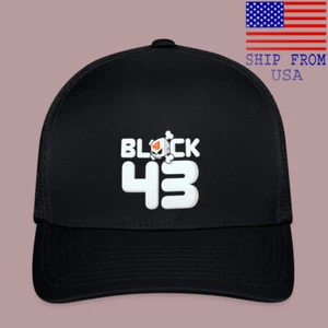 Gorra de béisbol Ken Block 43 Racing negra sombrero adulto talla S/M y L/XL - Imagen 1 de 4