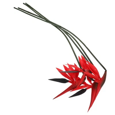  4 Pcs Fiori Artificiali Piante Tropicali Simulazione Decorazione Delle - Immagine 1 di 4