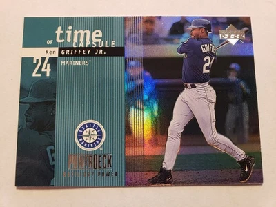 Ken Griffey Jr 1999 Upper Deck Powerdeck Time Capsule Auxiliary Power #T1 - Image 1 of 2
