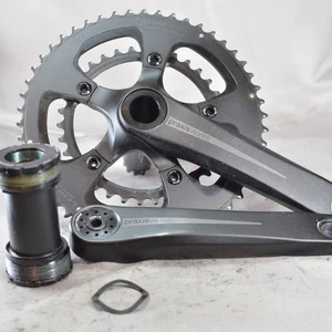 MINT PRAXIS WORKS ZAYANTE M30 172.5mm COMPACT 50/34 Crankset WITH Bottom Bracket - Picture 1 of 12