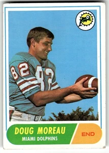 1968 Topps #144 Doug Moreau - Imagen 1 de 2