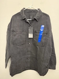 Hudson Ladies' Denim Shirt Jacket | Size L - Picture 1 of 3