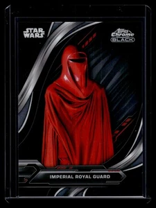 2024 Topps Chrome Black Star Wars #83 Imperial Royal Guard - Picture 1 of 2