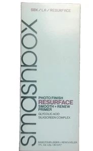SMASHBOX PHOTO FINISH RESURFACE Primer viso liscio + rinnovato 1 oz nuovo con scatola - Foto 1 di 2