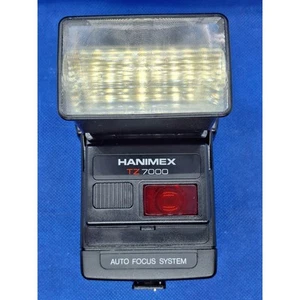 Hanimex Tz 7000 Shoe Mount Flash With Case - Works Well! - Picture 1 of 10