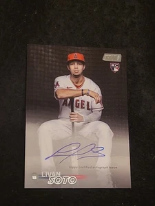 Topps Stadium Club 2023 - Autógrafos Livan Soto #SCBA-LSO (RC) - Imagen 1 de 2