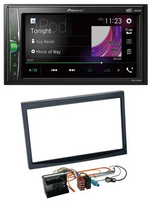Pioneer 2DIN MP3 DAB USB Bluetooth Autoradio für Citroen C3 C2 Berlingo Jumpy sc - Bild 1 von 4