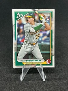 2024 Bowman - Tyler Soderstrom #15 (RC) Athletics - Picture 1 of 2