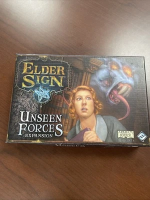 Expansión Elder Sign Unseen Forces de Fantasy Flight Games Arkham Horror Foto 1 de 3